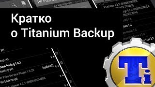 Briefly about the Titanium Backup application screenshot 5