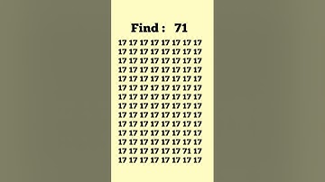 Find The Odd One Out | Test Your Observation Skills Challenge 👀 | Number and Letter Edition #viral