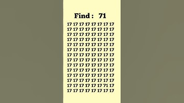 Find The Odd One Out | Test Your Observation Skills Challenge 👀 | Number and Letter Edition #viral