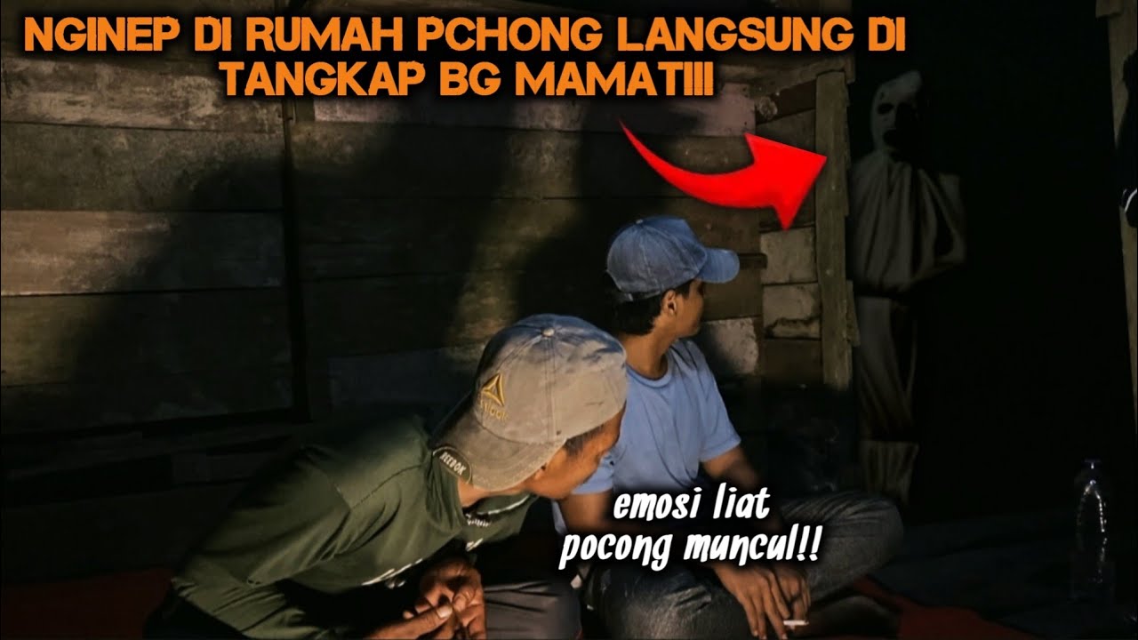 CAMPING HOROR DI RUMAH POCONG HARUM BUNGA KANTIL TERLIHAT POCONG LAGI BERSEMEDI DI RUMAH BUAT EMOSI!