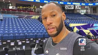 EASL Cam Road to Three Peat Sonny Weems CBA All Star Practice Guangdong Southern