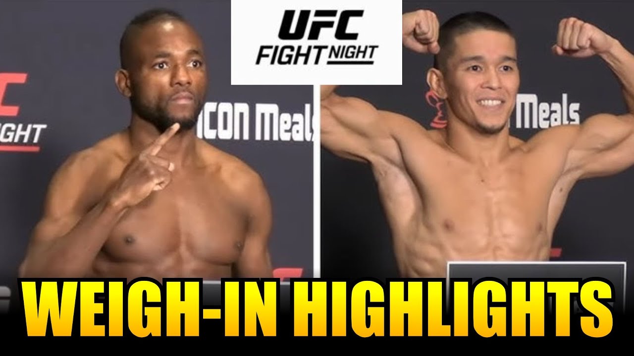 UFC Vegas 103: Kape x Almabayev // WEIGH-IN HIGHLIGHTS