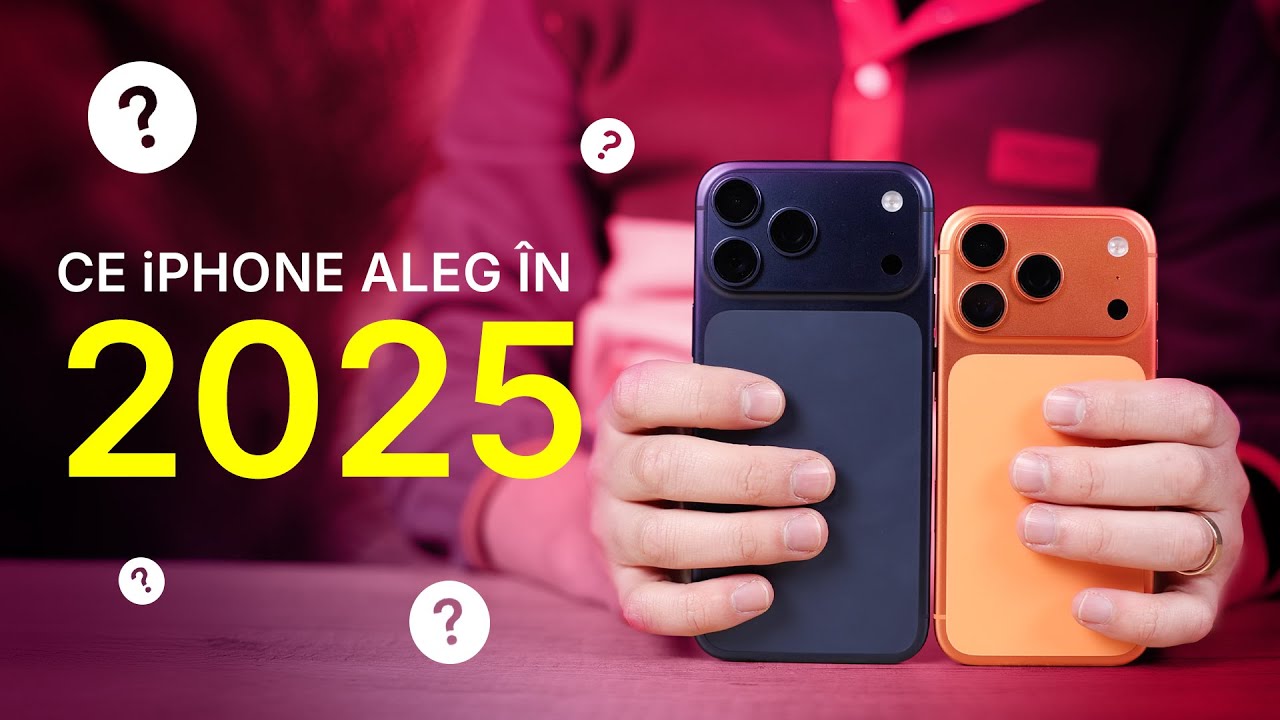 Ce iPhone Să Cumpăr în 2025? iPhone 17, 17 Pro, Pro Max, 16e, 15 și 14 – Ghidul Complet!