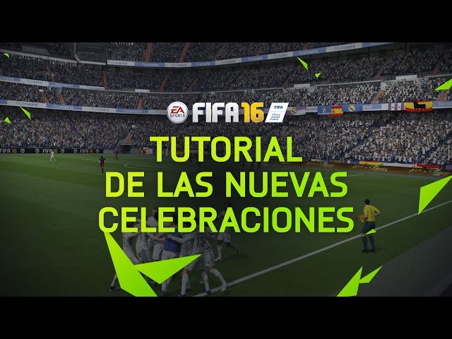 FIFA 16 - Tutorial de las nuevas celebraciones 