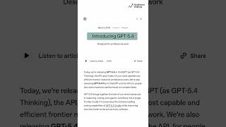 GPT-5.4 Explained 🚀 The AI Built for Serious Work