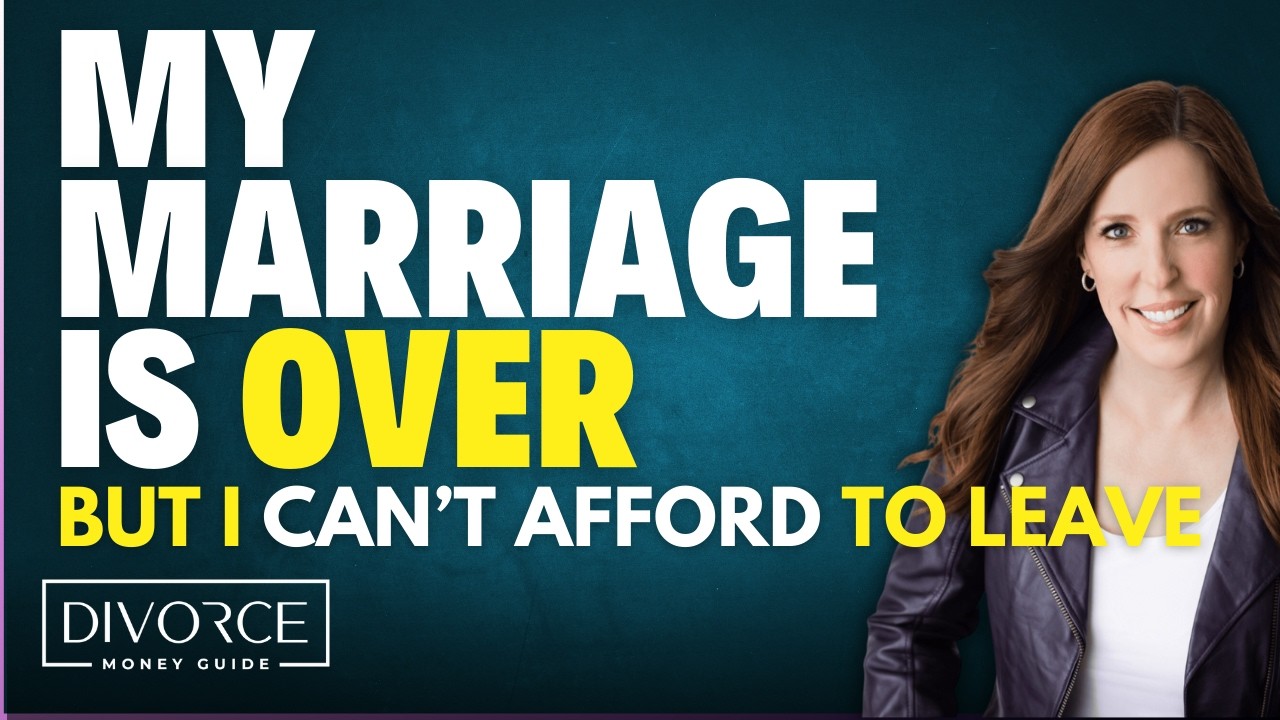 Do THIS if you can't afford to leave your marriage - YouTube