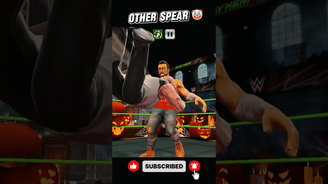 Other Spear Vs Roman Reigns Spear In WWE Mayhem 