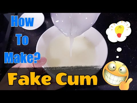 how to make home made cum