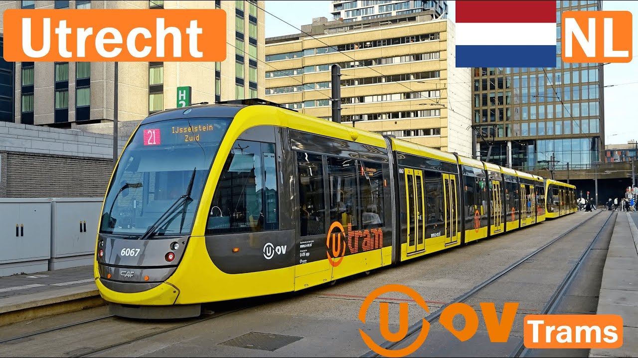 🇳🇱 UTRECHT TRAMS 2025 | Utrechtse sneltram【4K】