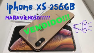 iPhone XS 256GB Gold Maravilhoso!!