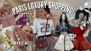 *WITH PRICES* Paris Luxury Shopping Vlog 2026 ft. Joseph Duclos & luxury vintage!