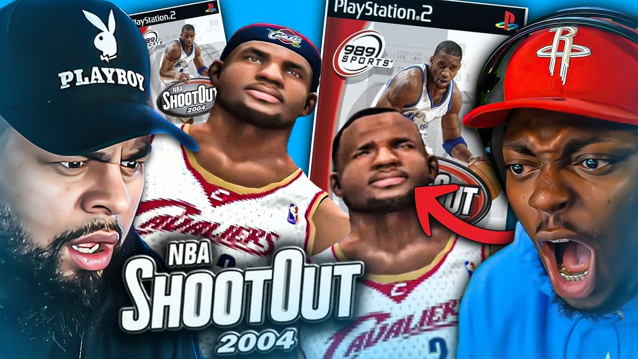 Rookie Lebron James Is INSANE! We Played NBA Shootout 2004! Ft. 