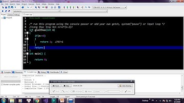 Lập trình c: Tính n! bằng đệ quy.