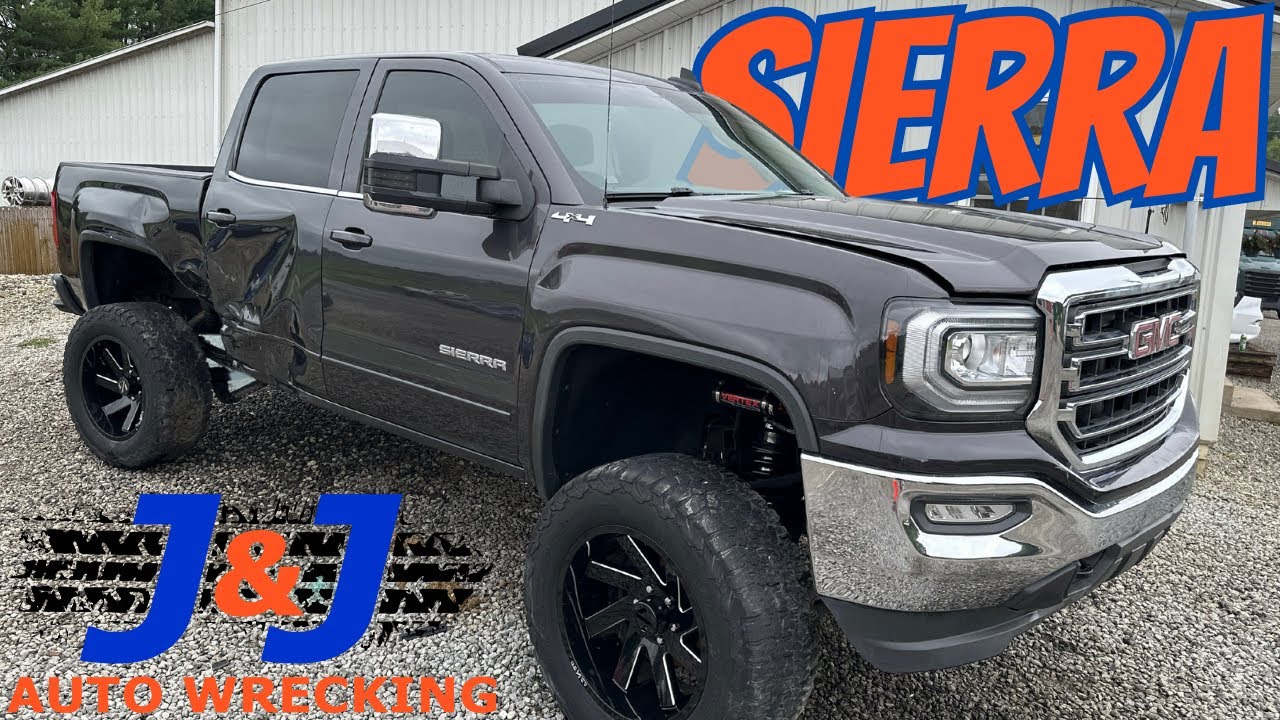 2016 GMC Sierra 1500 Part Out J & J Auto Wrecking Test Video Stock