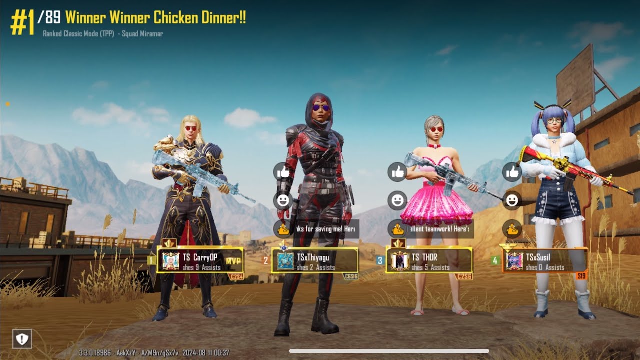 Scrims 16 Kills Miramar Dinner With Team Silver | Solo 9 Kills 