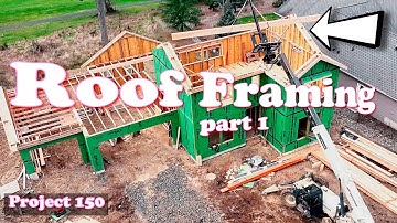 Step 1 to Framing the Roof Project 150 Roof Framing part 1