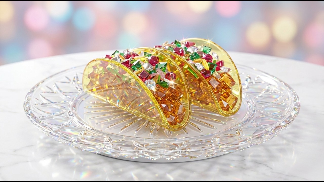 Making A Glass Taco | ASMR 🌮 | Ultra Satisfying AI ASMR