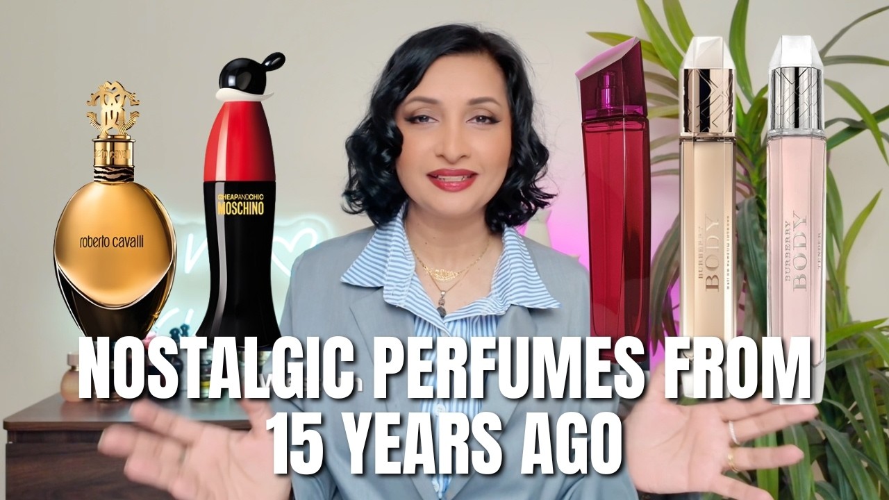 Ностальгические духи, которыми я пользовался 15 лет назад.