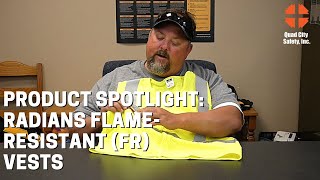 Product Spotlight: Radians Flame Resistant (FR/AR) Safety Vests by Quad City Safety, Inc. 141 views 2 years ago 2 minutes, 43 seconds