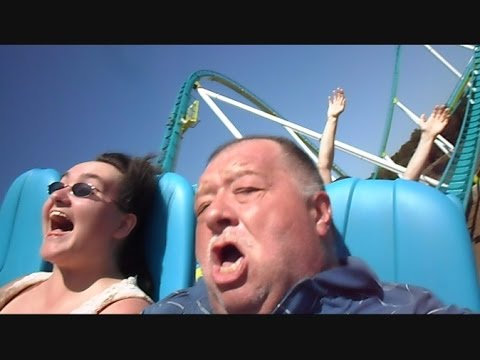 Millenniumforce & Redneck Woman Take On The Fury 325 Rollercoaster