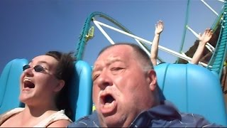 Millenniumforce & Redneck Woman Take On The Fury 325 Rollercoaster