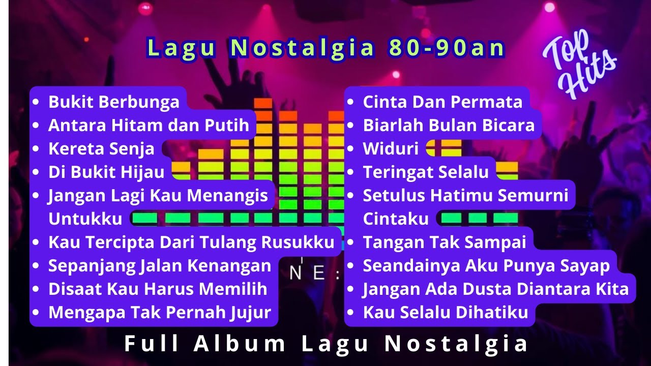LAGU NOSTALGIA PALING ENAK DIDENGAR - PALING BANYAK DI CARI - LAGU KENANGAN TEMAN PERJALANAN