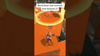 Bomb Rush was removed from Splatoon 3 #splatoon3 #splatoon #nintendoswitch #nintendo #gaming #bomb