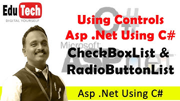 CheckBoxList & RadioButtonList Control | C#.NET Tutorial | ASP.Net | Prof. Swapnil Mhamane