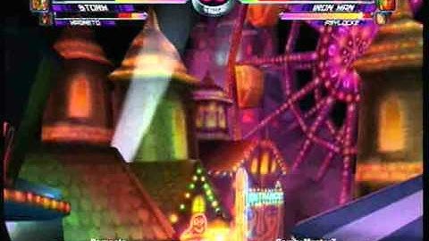 MvC2 Online (360): Double K.O. (Brett vs Combomaster7) .:12.8.10:.