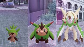 Pokemon Legends: Z-A Chespin,Quilladin & Chesnaught (HYPERSPACE)