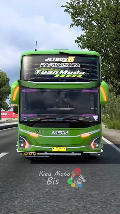 Tuan Muda JB5 MSM Modul Ivand Sound Takbiran #bus #basuri #ets2