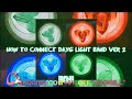 [TUTORIAL] How to Connect DAY6 LIGHT BAND VER 2 to Bluetooth &amp; Change Colors|| cokodive code JOCHILL