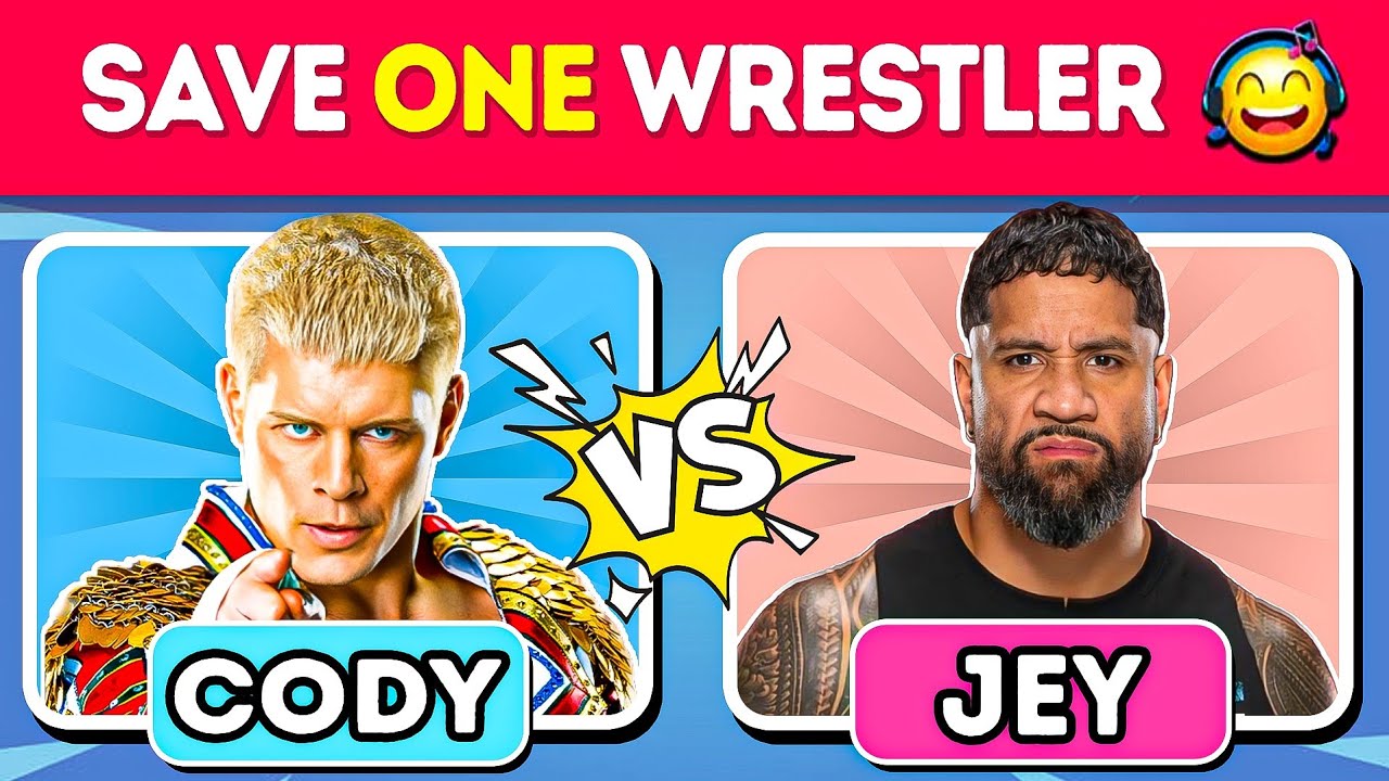 Выбери одного, пни одного — WWE Wrestlers Edition 2024 💪