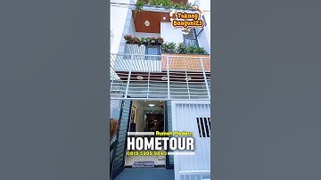 🏠✨REF LAHAN 100 M² - HOMETOUR MODERNHOUSE 3 LT MINIMALIST #jasabangunrumah #jasakontraktorrumah