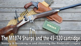 The Model 1874 Sharps rifle and the 45120 cartridge  history and shooting