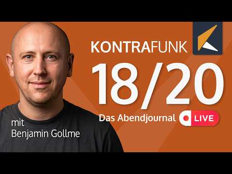 18/20: Das Abendjournal – live mit Benjamin Gollme