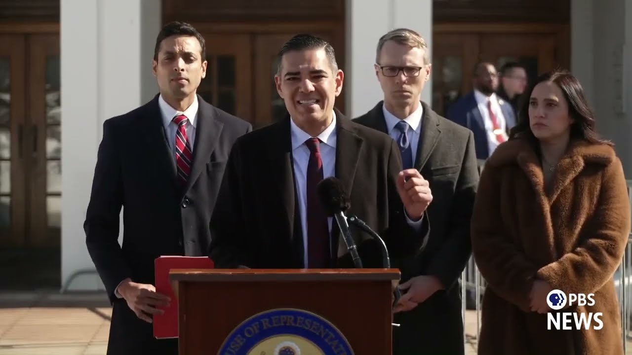 WATCH: House Democrats hold briefing ahead of Clintons' depositions on Epstein ties