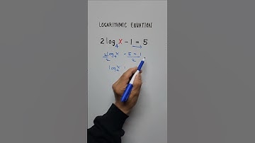 Solving Logarithmic Equation @KasyannoEZMath