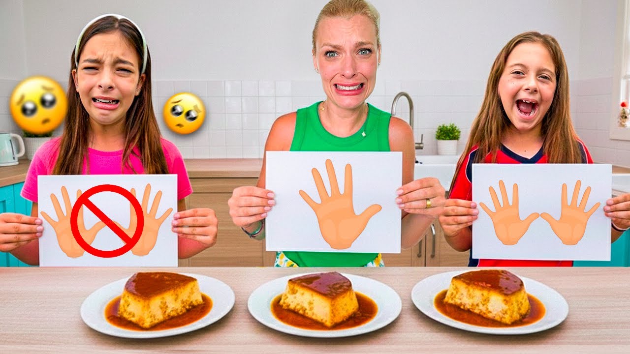 DESAFIO INSANO! 2 MÃOS VS 1 MÃO VS SEM AS MÃOS! Jéssica Godar, Laurinha e Helana