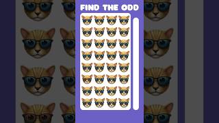 Can you Find the Odd Emoji out in 5 seconds | Find The Odd Emoji One #emojiquizz #oddoneout #shorts