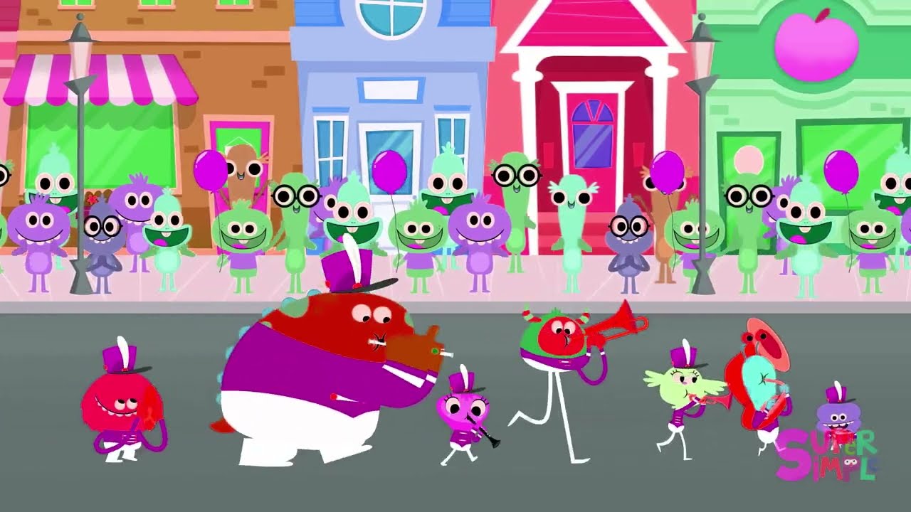 Super Simple Songs When The Band Comes Marching In Effects Sponsored By Gamavision Csupo Effects