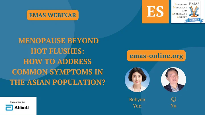 How to address common menopause symptoms in the Asian population? | #EMASwebinar en #español