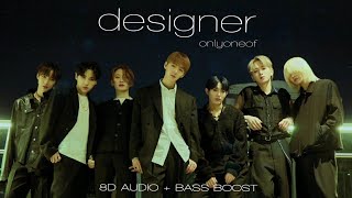 OnlyOneOf (온리원오브) - designer (8D AUDIO + BASS BOOST) 🎧