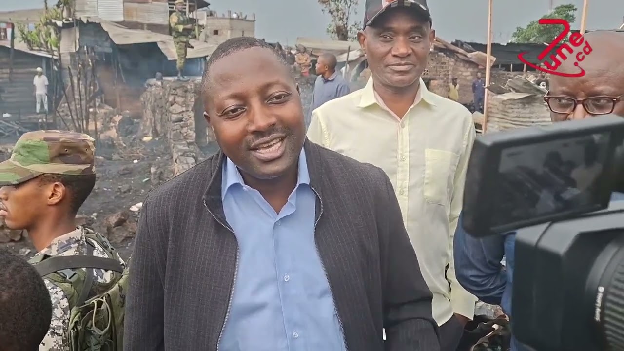 Mapendo : 66 familles sinistrées, Bahati Musanga Erasto au chevet après l’incendie 