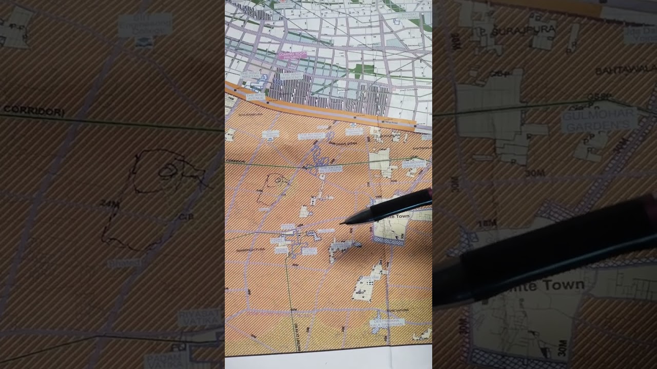 Zonal map - Vatika Tonk Road. investment kyo kare -JDA plot#