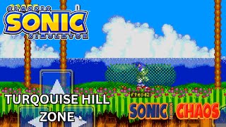 Turquoise Hill Zone (Sonic Chaos 16-Bit) Classic Sonic Simulator Level (Roblox)