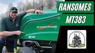 Ransomes MT383 Heavy Duty Ride on Cylinder Mower - exclusive viewing