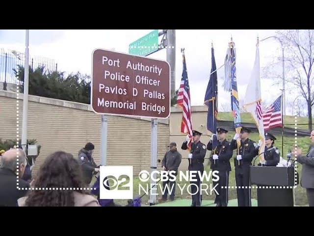 Nyc Overpass Renamed For P A Police Officer Pavlos Pallas Who Died From 9 11 Related Cancer
