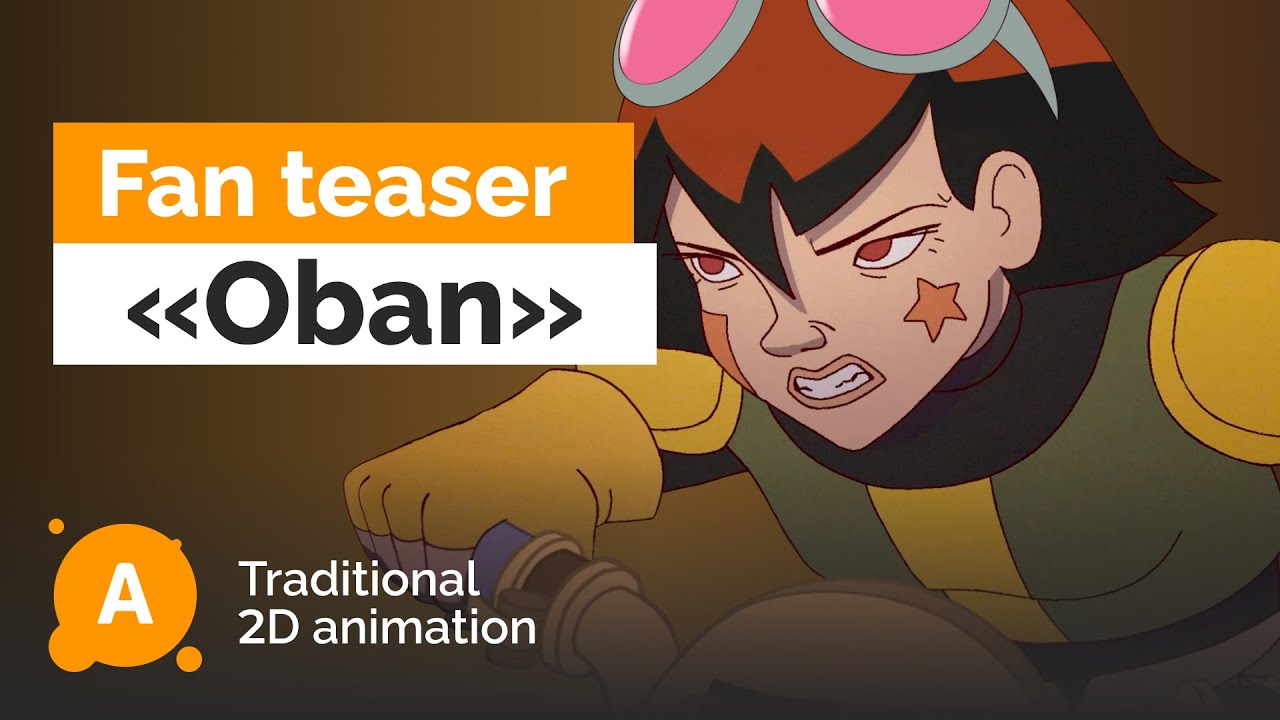 FAN TEASER! Oban Star-Racers Reimagined by Talented Animation Graduates #animation #2danimation