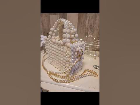 СУМКА З НАМИСТИН "МАЛИНКА" /НЕМНОГО ПРОЦЕССА СОЗДАНИЯ СУМОЧКИ ИЗ БУСИН ...